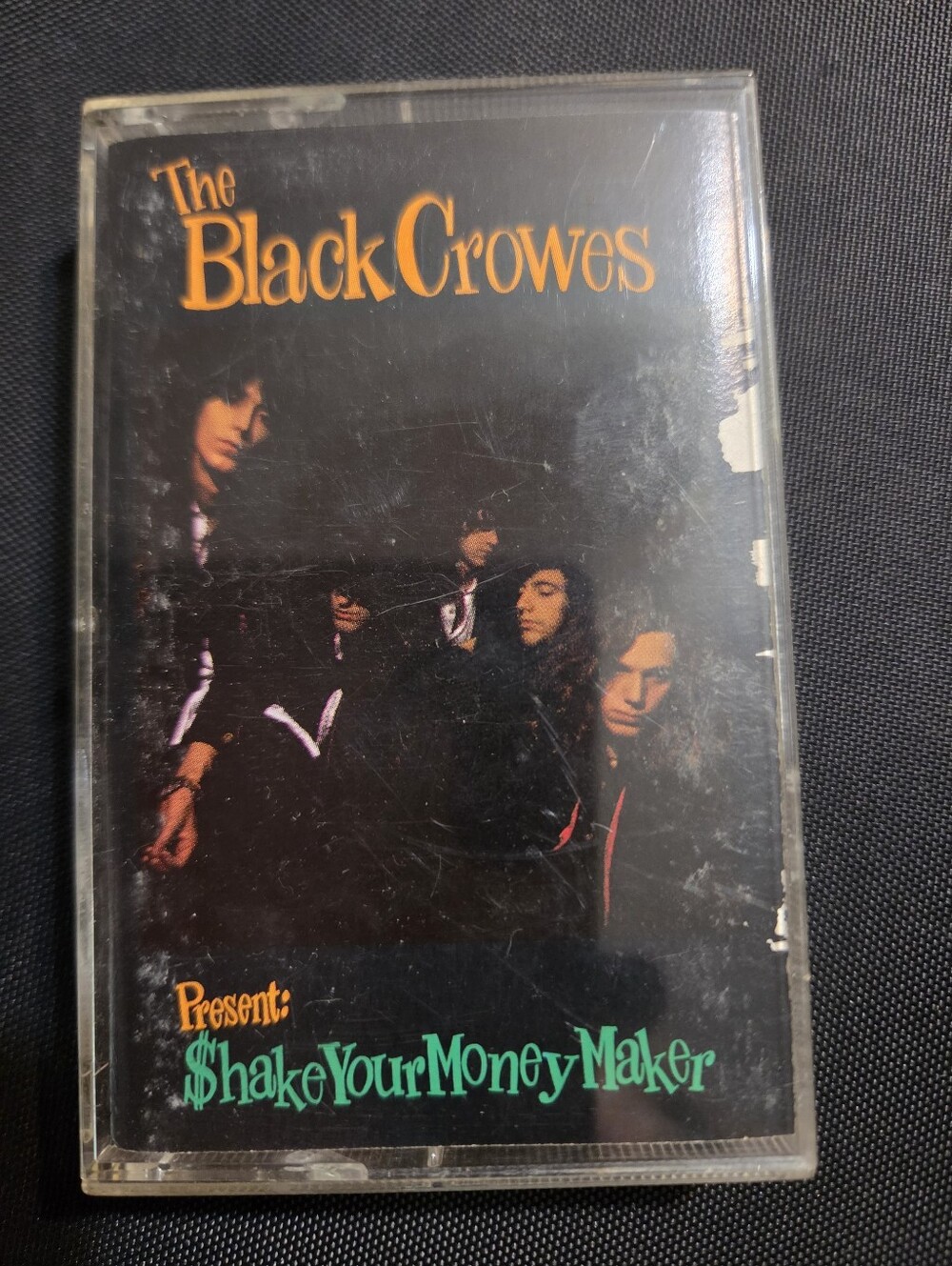VTG 1990 The Black Crowes Shake Your Money Maker Cassette Tape Def American Rock